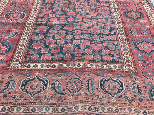 Antique Long Beshir Afghan Rug-YMM-1134724