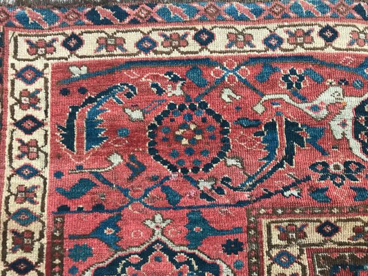 Antique Long Beshir Afghan Rug-YMM-1134724