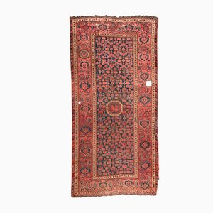 Antique Long Beshir Afghan Rug-YMM-1134724