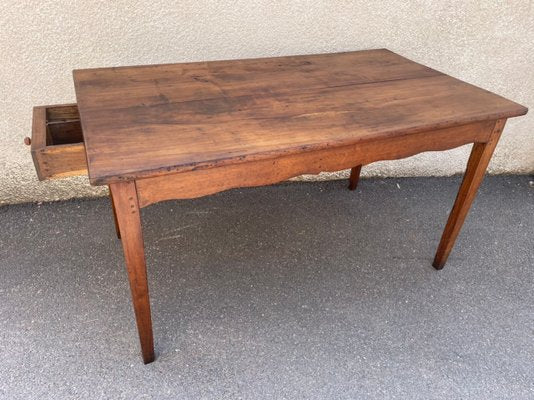 Antique Louis Philippe Cherry Table, 1900s-SDV-919891