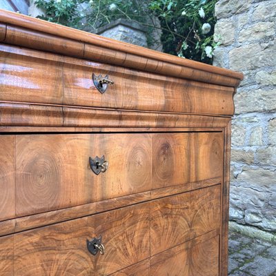 Antique Louis Philippe Chest of Drawers in Walnut, 1850s-ALF-2033468