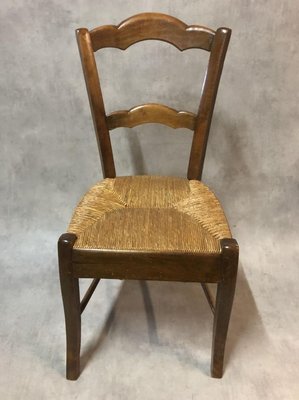 Antique Louis Philippe Dining Chairs, Set of 4-SDV-724790