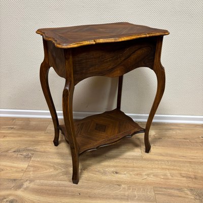 Antique Louis Philippe Mirror Table in Walnut-ALF-2033515