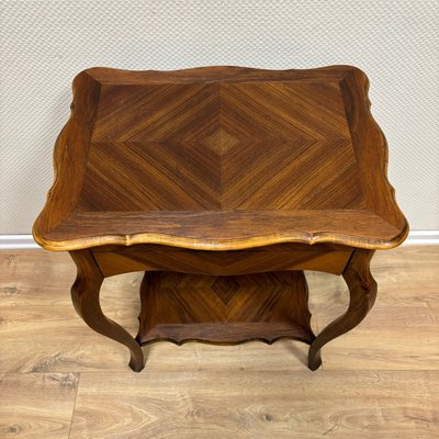 Antique Louis Philippe Mirror Table in Walnut-ALF-2033515