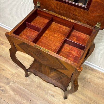 Antique Louis Philippe Mirror Table in Walnut-ALF-2033515