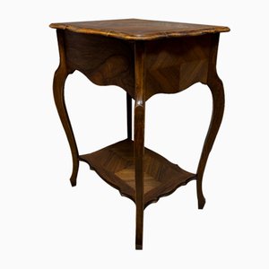 Antique Louis Philippe Mirror Table in Walnut-ALF-2033515