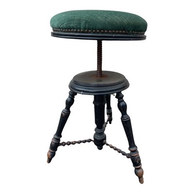 Antique Louis Philippe Piano Stool-SDV-1168288