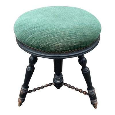 Antique Louis Philippe Piano Stool-SDV-1168288