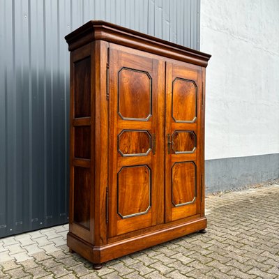 Antique Louis Philippe Walnut Cupboard, 1850-ALF-2033627