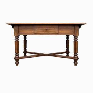 Antique Louis Philippe Walnut Dining Table, 1850-ALF-2033504