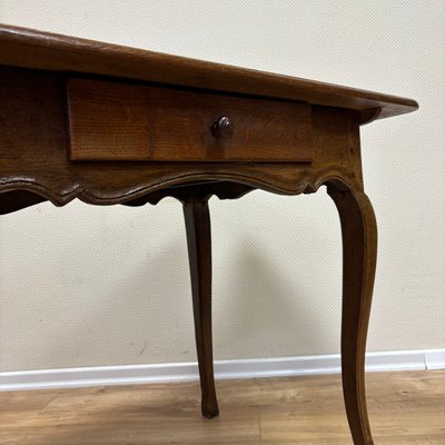 Antique Louis Quinze Side Table in Oak, 1740s-ALF-2033506