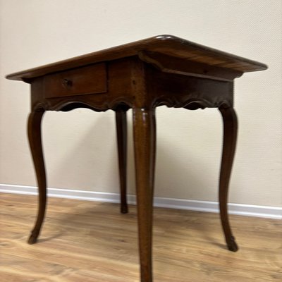 Antique Louis Quinze Side Table in Oak, 1740s-ALF-2033506