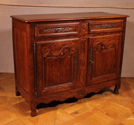 Antique Louis XV Cherry Buffet, 18th Century-HPU-849492