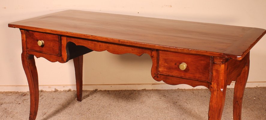 Antique Louis XV Desk in Cherry-HPU-1178294