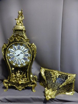 Antique Louis XV Grand Cartel Clock by Gosselin-WSV-605431