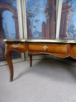 Antique Louis XV Inlaid Desk-WSV-605146