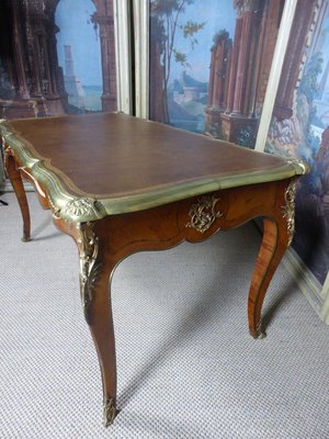 Antique Louis XV Inlaid Desk-WSV-605146