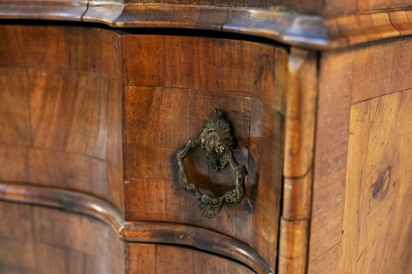 Antique Louis XV Style Cabinet in Walnut Root, 1800s-RCE-1447139