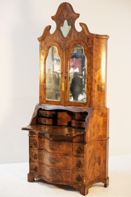 Antique Louis XV Style Cabinet in Walnut Root, 1800s-RCE-1447139