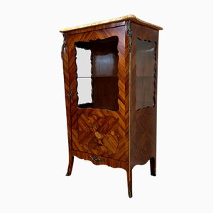 Antique Louis Xv Style Display Cabinet in Elm, 1920-ALF-2033484