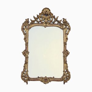 Antique Louis XV Style Giltwood Mirror-CEJ-489554