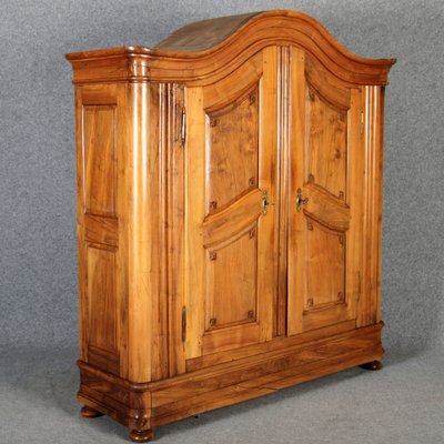 Antique Louis XVI Baroque Cabinet in Walnut, 1780s-DXD-1789896