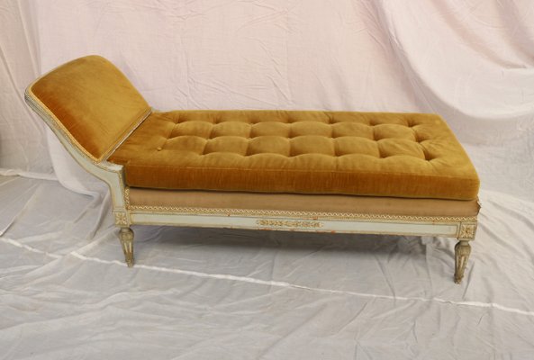 Antique Louis XVI Chaise Lounge, 1890s-IYX-1765440