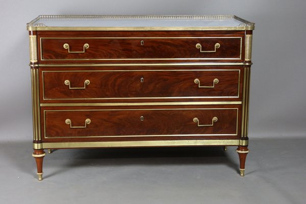 Antique Louis XVI Chest of Drawers, 1700s-WSV-1739817