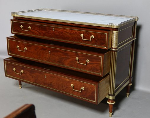 Antique Louis XVI Chest of Drawers, 1700s-WSV-1739817