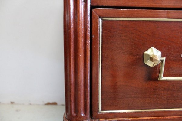 Antique Louis XVI Mahogany Chest of Drawers, Late 18th Century-RVK-885684