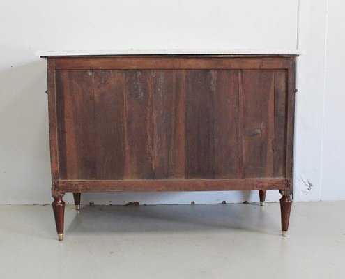 Antique Louis XVI Mahogany Chest of Drawers, Late 18th Century-RVK-885684