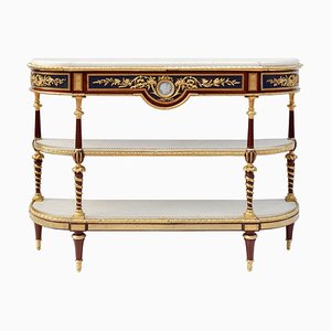 Antique Louis XVI Mahogany Console Table from Adam Weisweiler-CEJ-488293