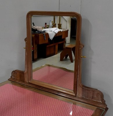 Antique Louis XVI Walnut Dressing Table, 1900s-RVK-645764