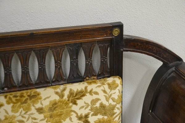 Antique Louis XVI Walnut Sofa-OEC-585490