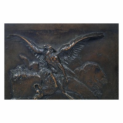 Antique Low Reliefs by Antoine-Louis Barye, Set of 2-NQ-690079