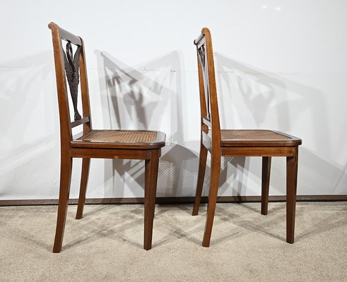 Antique Mahogany Chairs, Set of 2-RVK-1778449