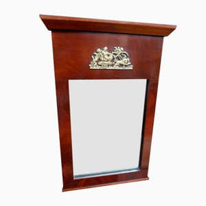 Antique Mahogany Mirror-PNJ-626335