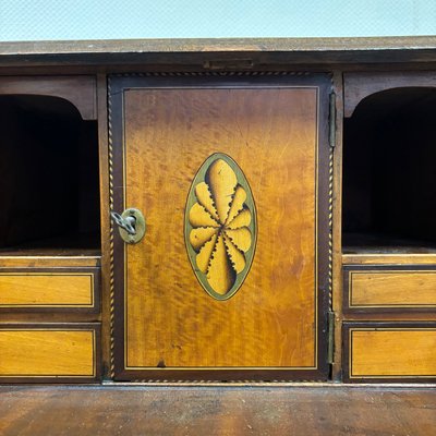 Antique Mahogany Secretary, England, 1880s-ALF-2033596