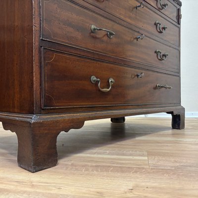 Antique Mahogany Secretary, England, 1880s-ALF-2033596