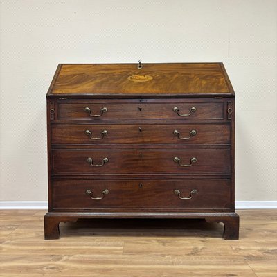 Antique Mahogany Secretary, England, 1880s-ALF-2033596