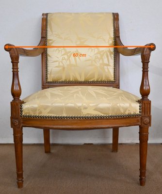 Antique Mahogany & Upholstery Armchairs, Set of 2-RVK-1440655