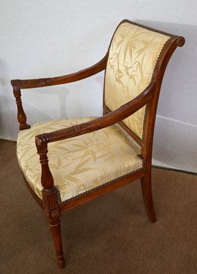 Antique Mahogany & Upholstery Armchairs, Set of 2-RVK-1440655