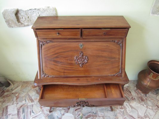 Antique Mahogany Writers Desk-CDG-1389674