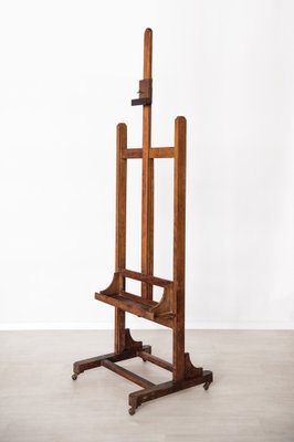 Antique Maple Brown Painter Stand-NZV-1279349