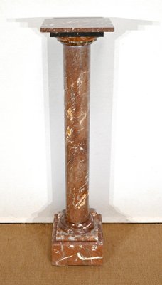 Antique Marble Column, Late 19th Century-RVK-1394871