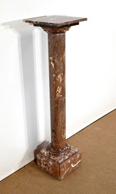 Antique Marble Column, Late 19th Century-RVK-1394871