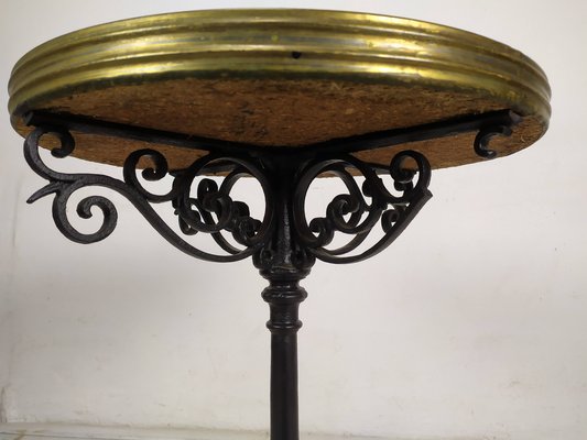 Antique Marble Side Table, 1890s-EAD-1719301