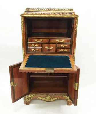 Antique Marquetry Children's Bureau Secretary-UCH-1224449