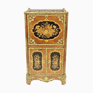 Antique Marquetry Children's Bureau Secretary-UCH-1224449