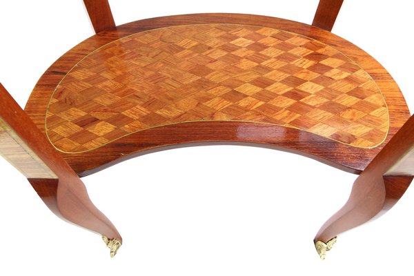 Antique Marquetry Side Table in Louis XV Style-WFJ-1284215